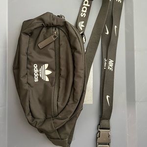 adidas fanny pack and nike land yard
